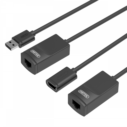 USB1.1 延長線 (經由 RJ45，最長60M). 											